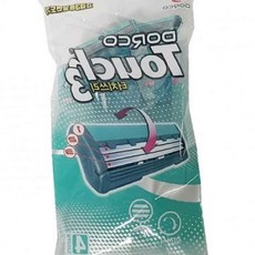 면도기3중날 도루코 터치쓰리 면도기 4P TP900 3중날면도기