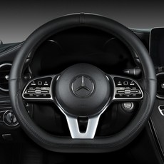 엘빈 가죽핸들커버 나파가죽핸들커버 D형핸들커버 D컷핸들커버 핸들카바 차량용핸들커버