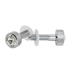 GG Grand General 67183 크롬 소형 대시 나사 녹색 크리스탈 Peterbilt 2000 Up용 [호환], 투명