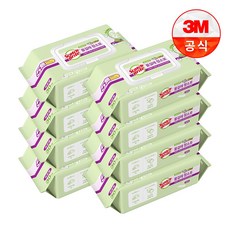 스카치브라이트 베이직 물걸레 청소포 더블액션 플러스 표준형 30매, 8개