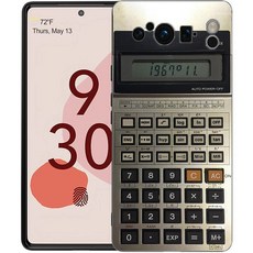소프트 충격 방지 블랙 커버 레트로 계산기 케이스, 1개, 10. A10 D. For Google Pixel 9