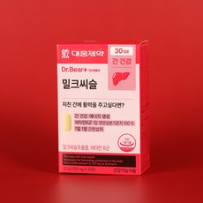 대웅제약 밀크씨슬 30일분, 1개, 30정