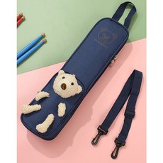 可愛鼓棒袋 鼓棒包 加厚防水 4雙 16雙 大小鼓棒包 輕便 鼓手必備 爵士鼓 Drum 鼓棒收納 方便攜帶 保護鼓棒, 1個, 小鼓棒包(藍), 藍