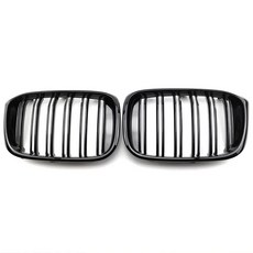 BMW X3 G01 19-21 전면 센터 그릴 스포츠 교체용 ABS 부품 호환, 유광 블랙