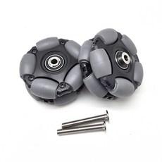 노브휠 360 [노브디자인] 70mm 360도전방향 회전 브롬톰용 옴니휠, 1세트