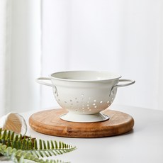 모던하우스 야탑점 올컬러 스텐 콜랜더 S 14CM 아이보리 CHANDA / CK0524020, 콜랜더 S 14CM 아이보리  / CK0524020, 1개