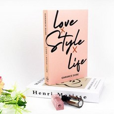 인테리어 소품용 빈티지형 촬영책자 셀프촬영소품책 사진촬영소품 모형책 촬영소품책자, 마티스(BH-108)