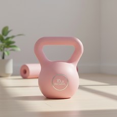 Itsok 피트니스 케틀벨 4.5kg 핑크 헬스용품
