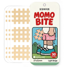 모모바이트 패치 30매 KC적합 크로스테입, 1개