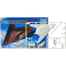 다이캐스트 비행기 모형 조립 키트 프라모델 트럼펫터 F-117 나이트 호크, 다이캐스트 비행기 모형 조립 키트 프라모델 트럼펫터 F