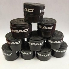 테니스볼 머신 전문 헤드 접착 오버그립 미끄럼 방지 오리지널 라켓 핸드 그립 패들 접착제 배드민턴 스쿼시 훈련 스웨트밴드, 5) sticky black, 1개