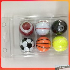 【臺灣出貨】高爾夫運動球套裝籃球 橄欖球 足球 高爾夫禮品球套裝 練習球-奢尚匯品, 1個