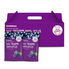 NFC착즙 100 포도즙 과일주스 원액 (100mlx30포) 1박스/ 스타배송, 100ml