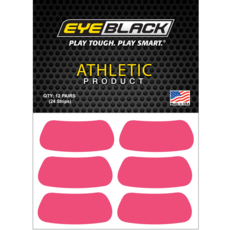 EYEBLACK Pink 컬러 아이블랙 12 pair (24개) 아이패치 스티커, 핫핑크, 1개