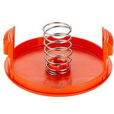 RC-100-P AF-100 교체용 스풀 캡 커버 Black & Decker GD600 GH610 GH900 스트링 트리머 오렌지 신제품, RC-100-P AF-100 교체용 스풀 캡 커버 Bl