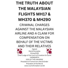 (영문도서)The Truth about the Malaysian Flights Mh17 & Mh370 & Mh290: Criminal Charges Aga... Paperback, Independently Published, English, 9798197959287