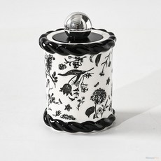 法式高檔感 牙籤盒, 銀, 1個