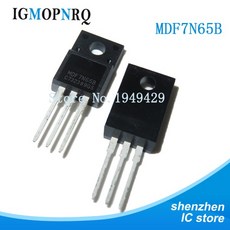 쿠쿠스토어 10PCS MDF7N5B TO-220F 트랜지스터, 09 MDF7N5B