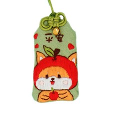 二代平安符刺繡御守DIY材料包 手工自繡護身符 禮物 生日交換禮物, 1個, 二代平安