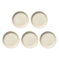 엘쏘 플라스틱 화분 받침, 베이지, 5개