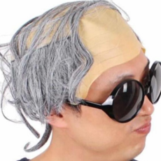 2대8 대머리 가발 사진가발 할아버지분장 79000EA 1EA, 본상품