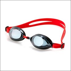 티막 전 연령 착용 가능한 UV 안티포그 일반 수경 BKM5608-RD, 레드(RD), 1개