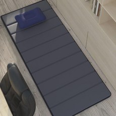 매트리스 캠핑토퍼 휴대용 사계절 바닥 침대 푹신한, 24. 80cm 1.0cm 감색+수면+수납
