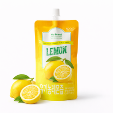 [노브랜드] 유기농레몬즙 200ml, 2팩, 200L