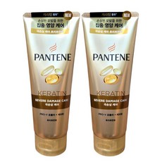 팬틴 트리트먼트 극손상케어 220mlx총 2개 케라틴