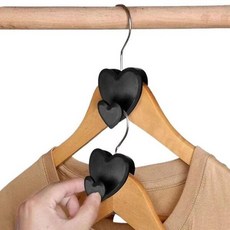 연결고리 옷걸이 15803EA 1(EA), 블랙하트 071350DC