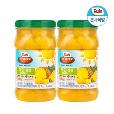 Dole 후룻바틀 3종 666g 2개 - 파인애플 망고 복숭아, 파인애플 2개