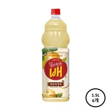 해태htb 갈아만든배1.5L, 1.5L, 6개