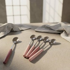 다이소 가든 스테인리스 티스푼 4개입 디저트 커피 스푼 세트, 와인