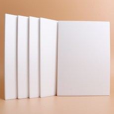 우드락원단 A4 재단 1T/ 2T/ 3T/ 5T/10T 5종 / DIY 조각 교육 POP 모형 조감도 판넬 인테리어, 10개, 2mm