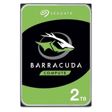 Seagate BarraCuda 2TB 내장 하드 드라이브 HDD u2013 3.5인치 SATA 6Gb /s 7200RPM 256MB 캐시 u2013 좌절 없는 패키징 (ST200, 4TB