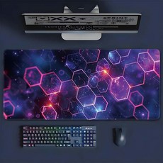 라나야 애니메이션 감성 풍경 게이밍 마우스 장패드 90 x 40 cm, 1개, 0 0 2