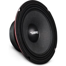 DS18 PROX64BM 65인치 미드레인지 스피커 총알형 RMS 250와트 최대 500와트 4옴 프로 오디오 구축용 차량용, Classic, 4-옴, 8-Inches