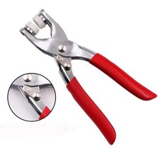 간편수선 청바지 단추달기 펜치 펀칭기 100p, 펀칭기+핀100p