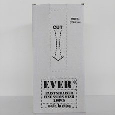 여과지 / 페인트필터 / 125마이크론 / 유성페인트용, 1박스