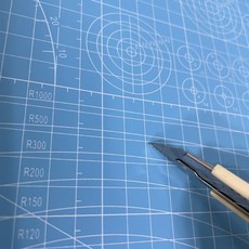 재단용 컷팅매트 A4 사이즈 데스크보호매트