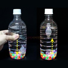 부력 물고기 잠수함 만들기 실험재료 5인용 만들기용품 실험세트 과학실험키트 관찰, 1개