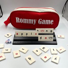 Rommy Game 麻將組, 1個, 英文麻將大牌