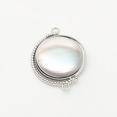 [펠트친구] 자수용 양면 회전메달[1188], 1개