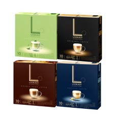 <꾼들>남양 루카스나인라떼 10T세트 오리지널+바닐라+더블샷+그린티 4종