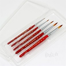 POP 페이스페인팅용 세트 얇은붓 동양화붓 미술붓