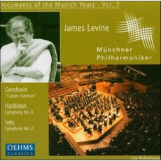 [CD] James Levine 거슈윈: 쿠바인 서곡 / 하비슨: 교향곡 3번 / 아이브즈: 교향곡 2번 (Documents of the Munich Yea...