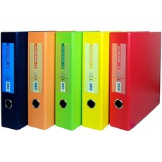 A4 에코 3공 링바인더 (D링/7cm) E307, 노랑