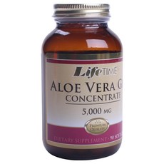 LifeTIME 蘆薈凝膠濃縮 5000 毫克軟膠囊, 1個, 90 件