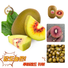 [굿피플] 레드키위 제스프리레드키위 kiwi 래드키위 과일키위, 제스프리 루비 레드키위 83g 10과, 1박스