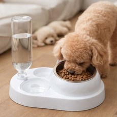PL 어반 애견급식기 펫모아 반려동물 급수 급식기(스텐 그릇) No60 986000ea (개), 본상품